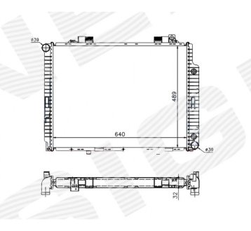 РАДИАТОР SIGNEDA RA62665Q