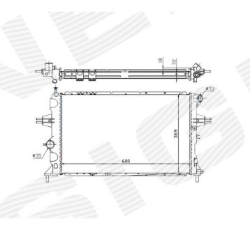 РАДИАТОР SIGNEDA RA63006Q (фото 1)