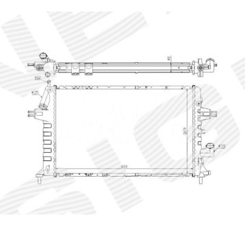 РАДИАТОР SIGNEDA RA63021Q (фото 1)