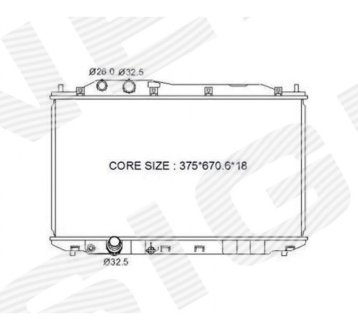 РАДИАТОР SIGNEDA RA64341