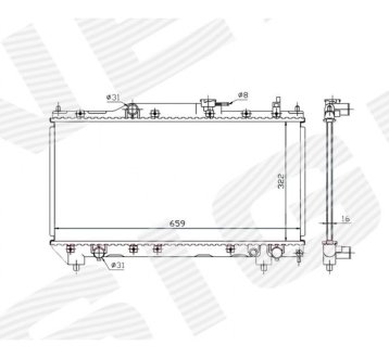 РАДИАТОР SIGNEDA RA64781Q