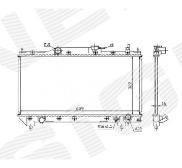 РАДИАТОР SIGNEDA RA64783A