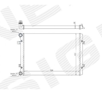 РАДИАТОР SIGNEDA RA65014