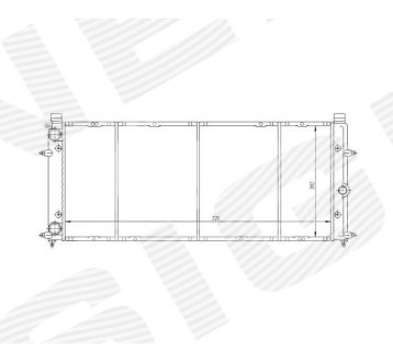 РАДИАТОР SIGNEDA RA65184