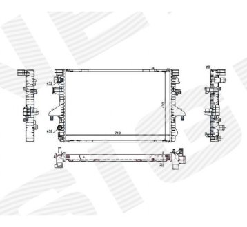 РАДИАТОР SIGNEDA RA65282Q