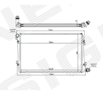 РАДИАТОР SIGNEDA RA65292Q