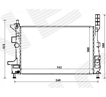 РАДИАТОР SIGNEDA RA66860Q