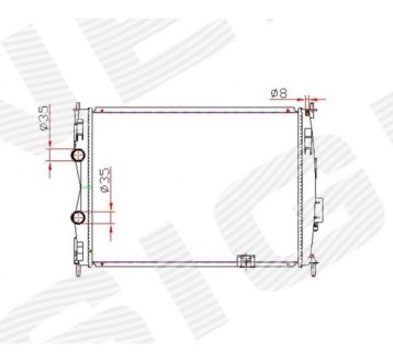 РАДИАТОР SIGNEDA RA67363