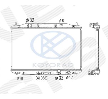 РАДИАТОР SIGNEDA RA68135Q