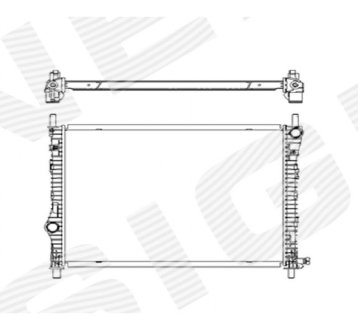 РАДИАТОР SIGNEDA RAFD37163A