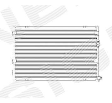 Радіатор кондиціонера FORD MUSTANG, 15 - 17 SIGNEDA RC4620
