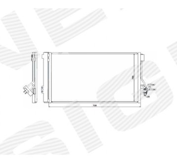 РАДИАТОР КОНДИЦИОНЕРА SIGNEDA RC940178