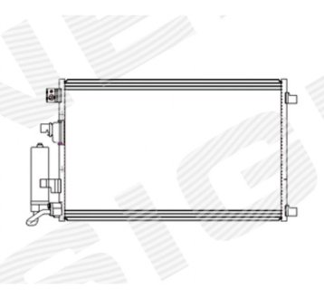 РАДИАТОР КОНДИЦИОНЕРА SIGNEDA RC940402