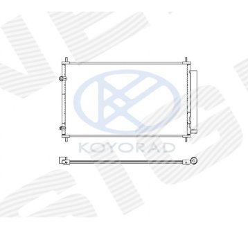 РАДИАТОР КОНДИЦИОНЕРА SIGNEDA RC940804K