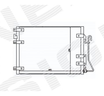 РАДИАТОР КОНДИЦИОНЕРА SIGNEDA RC94439