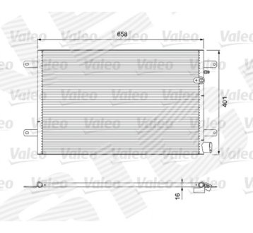 РАДИАТОР КОНДИЦИОНЕРА SIGNEDA RC94695V