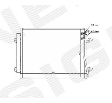 РАДИАТОР КОНДИЦИОНЕРА SIGNEDA RC94832