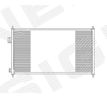 РАДИАТОР КОНДИЦИОНЕРА SIGNEDA RC94977/94771 (фото 1)