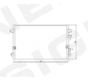 РАДИАТОР КОНДИЦИОНЕРА SIGNEDA RC95010/94906