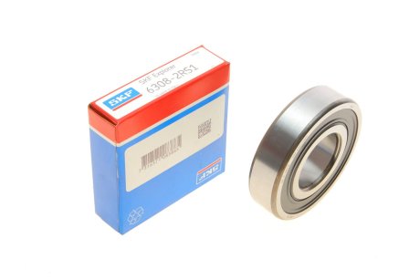 Підшипник кульковий 6308 2RS1 (40х90х23) SKF 6308-2RS1