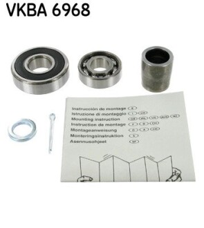 Комплект подшипника ступицы колеса SKF VKBA 6968