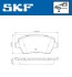 Колодки гальмівні дискові (комплект 4 шт) SKF VKBP 80003 (фото 2)