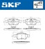 Колодки гальмівні дискові (комплект 4 шт) SKF VKBP 80015 (фото 4)