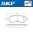 Колодки гальмівні дискові (комплект 4 шт) SKF VKBP 80040 (фото 2)