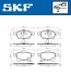 Колодки гальмівні дискові (комплект 4 шт) SKF VKBP 80314 A (фото 6)