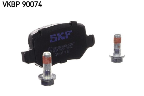 Колодки гальмівні дискові (комплект 4 шт) SKF VKBP 90074