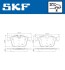 Комплект гальмівних колодок SKF VKBP 90142 (фото 2)