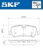 Комплект гальмівних колодок SKF VKBP 90257 (фото 2)