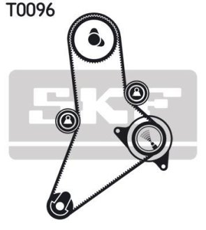 Комплект ремня ГРМ SKF VKMA 02984 (фото 1)