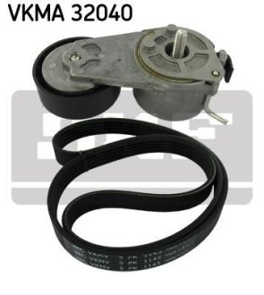Комплект доріжкового ремня SKF VKMA 32040