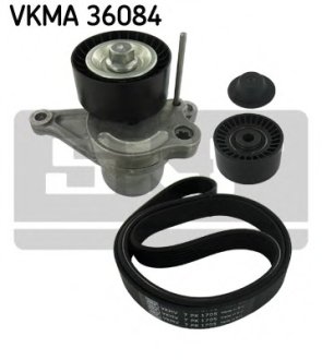 Комплект доріжкового ремня SKF VKMA 36084 (фото 1)