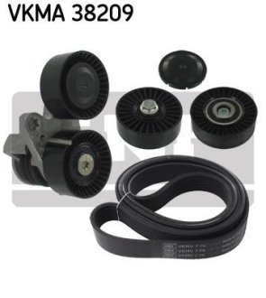 Комплект (ремінь+ролики) SKF VKMA 38209