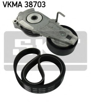 Поліклиновий ремінь SKF VKMA 38703