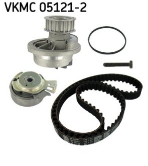 Комплект (ремінь+ролик+помпа) SKF VKMC051212