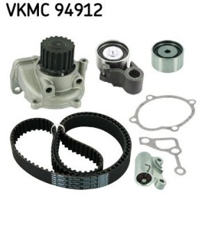 Комплект (ремінь+ролик+помпа) SKF VKMC 94912