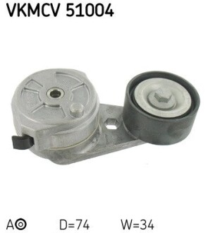 Натяжной ролик, поликлиновой ремень SKF VKMCV 51004