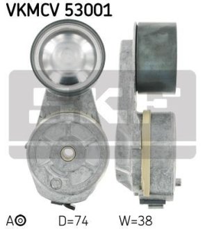 Натяжной ролик, поликлиновой ремень SKF VKMCV53001