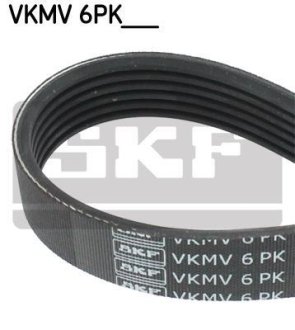 Поліклиновий ремінь SKF VKMV 6PK1087