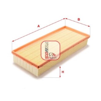 Фільтр повітряний SOFIMA S 3B26 A (фото 1)