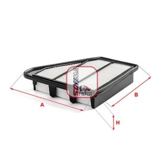 Фільтр повітряний SOFIMA S 3C39 A (фото 1)