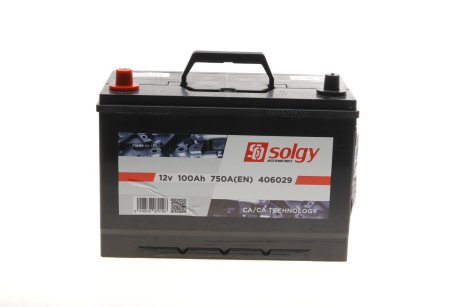 Стартерна батарея (акумулятор) SOLGY 406029 (фото 1)