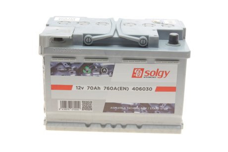 Акумулятор SOLGY 406030 (фото 1)