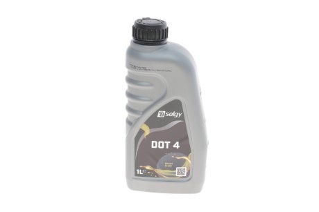 Рідина гальмівна DOT 4 (1 L) SOLGY 504007