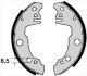 Гальмівні колодки барабанні STARLINE BC 00510 (фото 1)