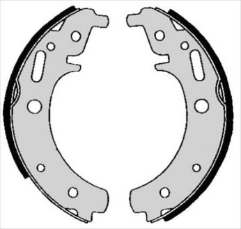Гальмівні колодки барабанні STARLINE BC 05790