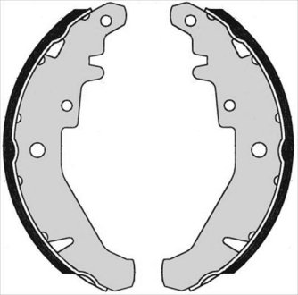 Гальмівні колодки барабанні STARLINE BC 07310